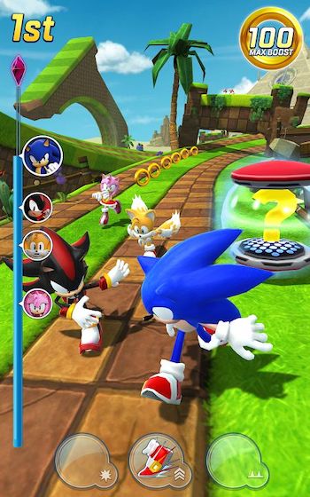 tải Sonic Forces mod speed, god mode