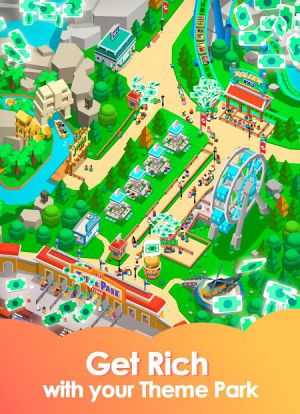 Tải Idle Theme Park Tycoon mod vô hạn tiền
