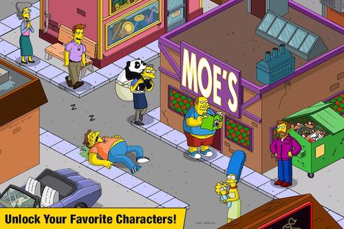 The Simpsons Tapped Out mod mua sắm