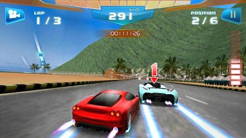 game đua xe siêu xe Fast Racing
