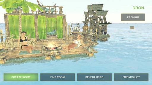Ocean Survival: Multiplayer mod trang bị vô hạn