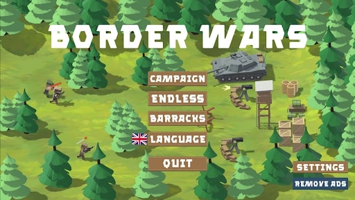 Border Wars: Military Games Hack tiền