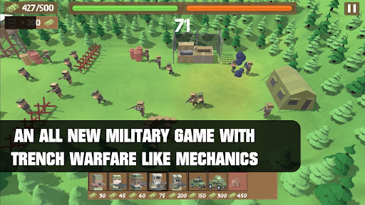 Border Wars: Military Games MOD tiền