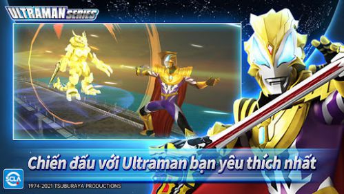 UltramanFighting Heroes tiêu diệt quái vật