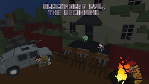 Blockadead Evil The Beginning tiêu diệt thây ma